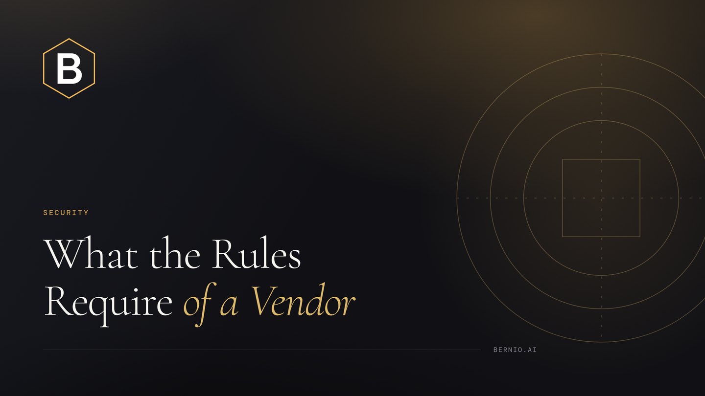 Cover for “What the Model Rules Require From Your AI Vendor”