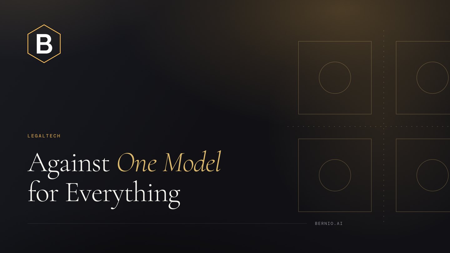 Cover for “The Case Against One-Model-Fits-All”